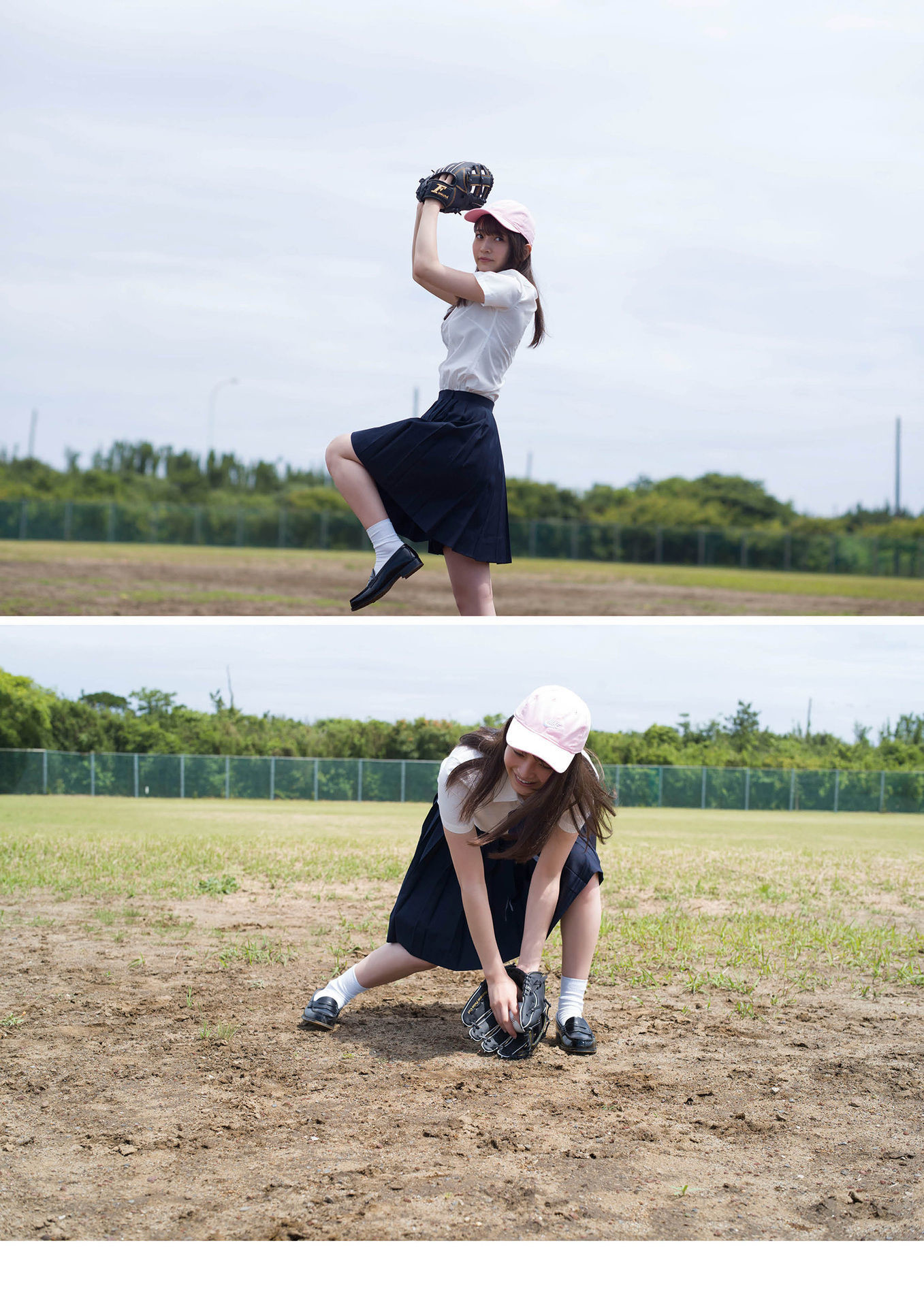 Nanako Kurosaki 黒嵜菜々子, STRiKE! デジタル写真集 「果てなき空へ」 Set.01